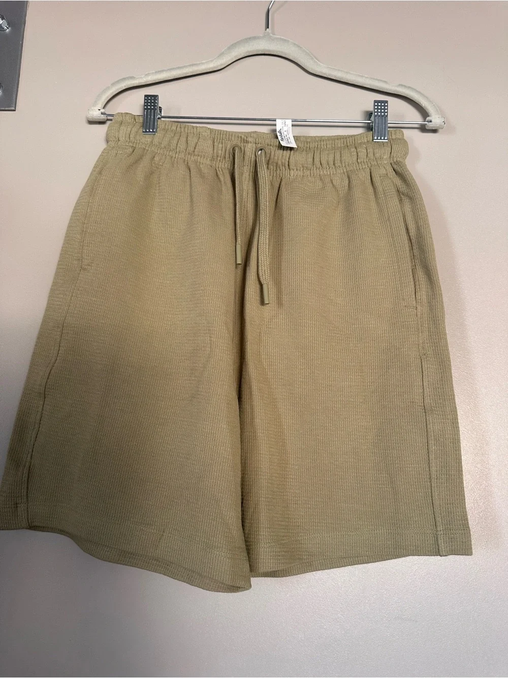 Men's Casual Drawstring Shorts - and shirt set